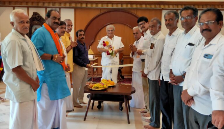ಶ್ರೀ ಕ್ಷೇತ್ರ ಧರ್ಮಸ್ಥಳದ ಧರ್ಮಾಧಿಕಾರಿ ಡಾ. ಡಿ. ವೀರೇಂದ್ರ ಹೆಗ್ಗಡೆ ಅವರಿಗೆ ಅಭಿನಂದನೆ