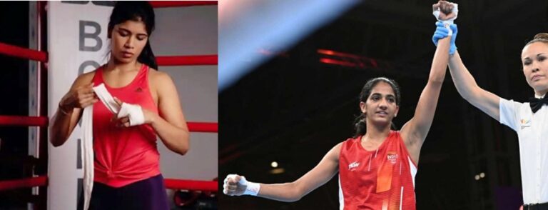  ಕಾಮನ್‌ವೆಲ್ತ್ ಗೇಮ್ಸ್ 2022 – ಮಹಿಳೆಯರ ಕನಿಷ್ಠ ತೂಕ ವಿಭಾಗದಲ್ಲಿ ಬಾಕ್ಸರ್ ನೀತು ಗಂಗಾಸ್ ಗೆ ಚಿನ್ನ
