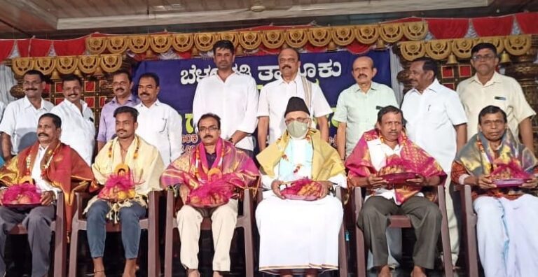 ಬೆಳ್ತಂಗಡಿ ಗಣೇಶೋತ್ಸವದಲ್ಲಿ ಸಾಧಕರಿಗೆ ಸನ್ಮಾನ ಮತ್ತು ತಾಳಮದ್ದಳೆ