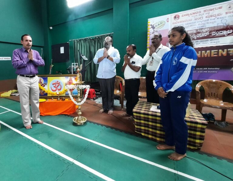 ವಿದ್ಯಾ ಭಾರತೀ ಜಿಲ್ಲಾ ಮಟ್ಟದ ಶಟಲ್ ಬ್ಯಾಡ್ಮಿಂಟನ್ ಪಂದ್ಯಾಟ