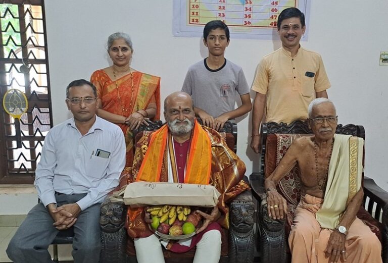 ಅಂಬಿಕಾ ಸಂಸ್ಥೆಗಳ ಕಾರ್ಯದರ್ಶಿ ಸುಬ್ರಹ್ಮಣ್ಯ ನಟ್ಟೋಜ ನಿವಾಸಕ್ಕೆ ಪ್ರಮೋದ್ ಮುತಾಲಿಕ್ ಭೇಟಿ, ಅಂಬಿಕಾ ಕಾಲೇಜಿನ ಪತ್ರಿಕೋದ್ಯಮ ವಿಭಾಗದ ಅನುಪಮ ಟಿವಿಗೆ ವಿಶೇಷ ಸಂದರ್ಶನ