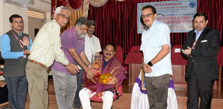 ವಿವೇಕಾನಂದ ಕಾಲೇಜ್ ಆಫ್ ಎಂಜಿನಿಯರಿಂಗ್ ಎಂಡ್ ಟೆಕ್ನಾಲಜಿಯಲ್ಲಿ ಇಂಜಿನಿಯರ್ಸ್ ಡೇ ಆಚರಣೆ