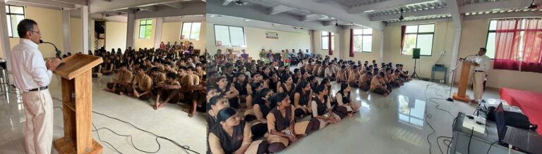 ಬಪ್ಪಳಿಗೆಯ ಅಂಬಿಕಾ ಮಹಾವಿದ್ಯಾಲಯದಲ್ಲಿ ಉಪನ್ಯಾಸ ಕಾರ್ಯಕ್ರಮ, “ಯುವ ಸಮುದಾಯದಿಂದ ನಡೆಯಲಿ ರಾಷ್ಟ್ರನಿರ್ಮಾಣ ಕಾರ್ಯ” – ಸುಬ್ರಹ್ಮಣ್ಯ ನಟ್ಟೋಜ