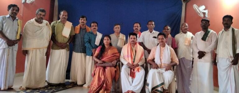 ‘ರತಿ ಕಲ್ಯಾಣ’ ತಾಳಮದ್ದಳೆ  – ಭಾಗವತ ಡಿ.ಕೆ ಆಚಾರ್ಯರಿಗೆ  ಅಭಿನಂದನೆ