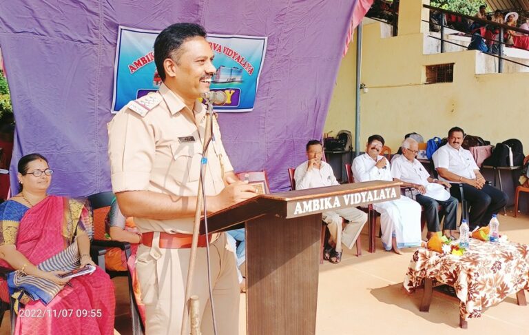 ತಾಲೂಕು ಕ್ರೀಡಾಂಗಣದಲ್ಲಿ ಅಂಬಿಕಾ ಪದವಿ ಪೂರ್ವ ವಿದ್ಯಾಲಯಗಳ ವಾರ್ಷಿಕ ಕ್ರೀಡಾಕೂಟ – ‘ಮಾನಸಿಕ ಒತ್ತಡದಿಂದ ದೂರವಾಗಲು ಕ್ರೀಡೆ ಹಾಗೂ ಯೋಗ ಅಗತ್ಯ’ : ರವಿ ಬಿ.ಎಸ್