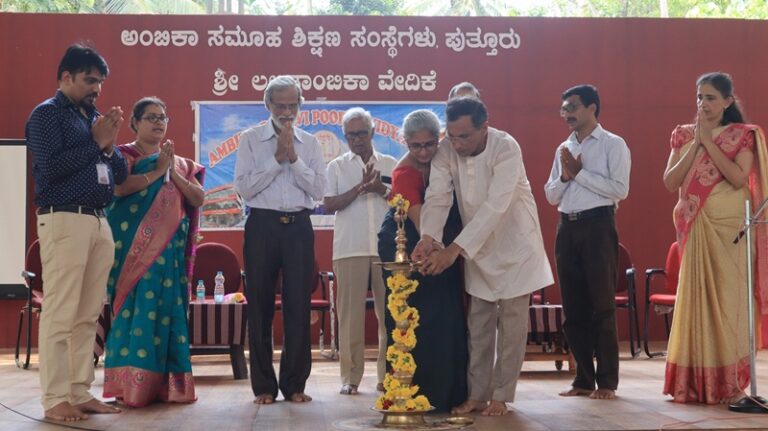 ಅಂಬಿಕಾ ಪದವಿಪೂರ್ವ ವಿದ್ಯಾಲಯದಲ್ಲಿ ತರಗತಿಗಳ ಪ್ರಾರಂಭೋತ್ಸವ ಕಾರ್ಯಕ್ರಮ – ಮಕ್ಕಳಿಗೆ ಉತ್ತಮ ಶಿಕ್ಷಣ ಒದಗಿಸುವುದು ಹೆತ್ತವರ ಜವಾಬ್ದಾರಿ : ಡಾ.ಎಚ್.ಮಾಧವ ಭಟ್