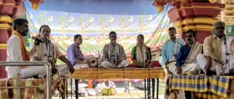 ನಾಳ ದೇವಸ್ಥಾನದಲ್ಲಿ ತಾಳಮದ್ದಳೆ