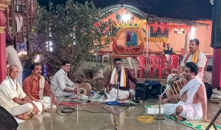 ನಾಳ ದೇವಸ್ಥಾನದಲ್ಲಿ ‘ಭೀಷ್ಮಾರ್ಜುನ’ ತಾಳಮದ್ದಳೆ