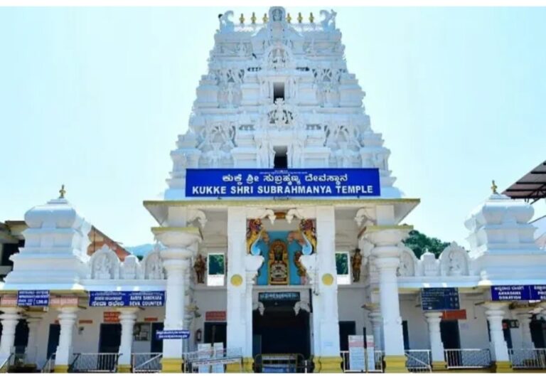 ಕುಕ್ಕೆ ಸುಬ್ರಹ್ಮಣ್ಯದಲ್ಲಿ ಭಾರೀ ಮಳೆ, ಆದಿಸುಬ್ರಹ್ಮಣ್ಯ ದೇವಸ್ಥಾನದ ಅಂಗಣಕ್ಕೆ ನುಗ್ಗಿದ ನೀರು